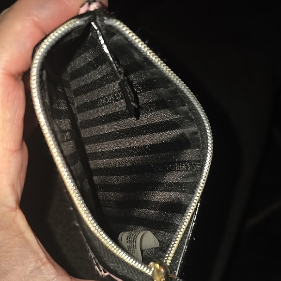 Victoria's Secret Pink Striped Zip Card Case - Picture 5 of 5